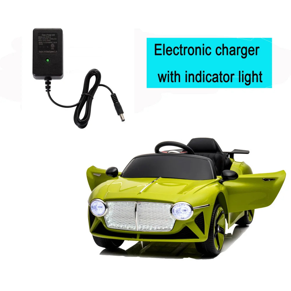 12V Kids Ride-On Car w/ Remote & PU Seat | 1-Seater