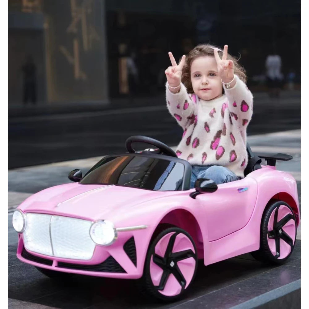 12V Kids Ride-On Car w/ Remote & PU Seat | 1-Seater